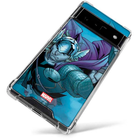 Marvel Thor Asgard on Ice Google Pixel 6 Clear Case